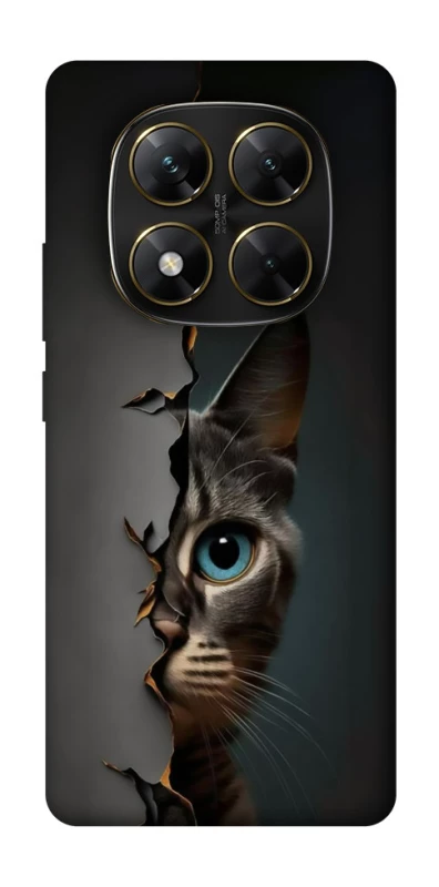 Чехол на Xiaomi Poco X7 Кот-подглядыватель v2 фото 1 из 1