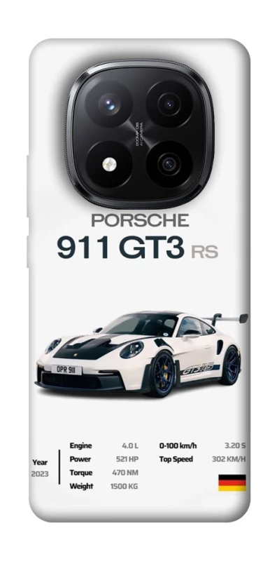 Чехол на Xiaomi Redmi Note 14 Pro+ 5G Porsche 911 GT3 фото 1 из 1