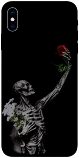 Чехол на Apple iPhone X (5.8") Skeleton vs Rose фото 1 из 1