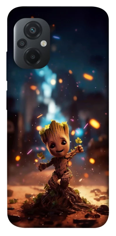 Чехол на Xiaomi Poco M5 Baby Groot v3 фото 1 из 1