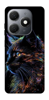 Чохол на TECNO Spark 20 Чорний кіт фото 1 з 1