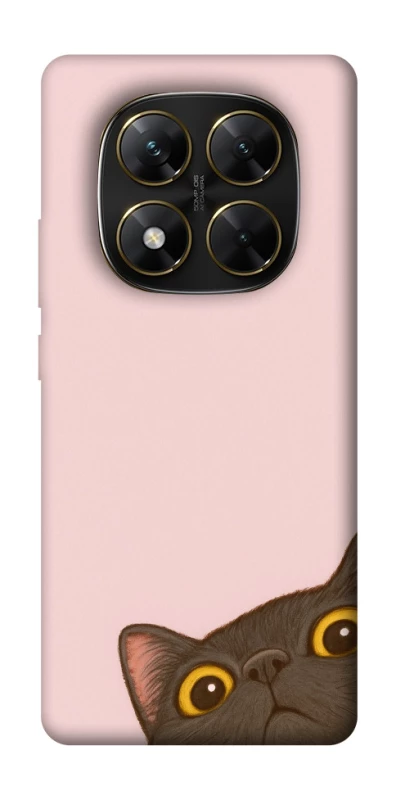 Чехол на Xiaomi Poco X7 Peeping cat фото 1 из 1