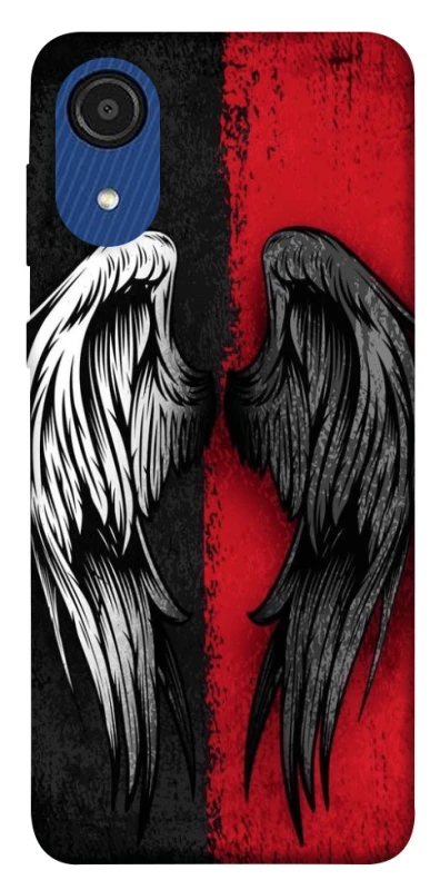 Чехол на Samsung Galaxy A03 Core Angel and Devil фото 1 из 1