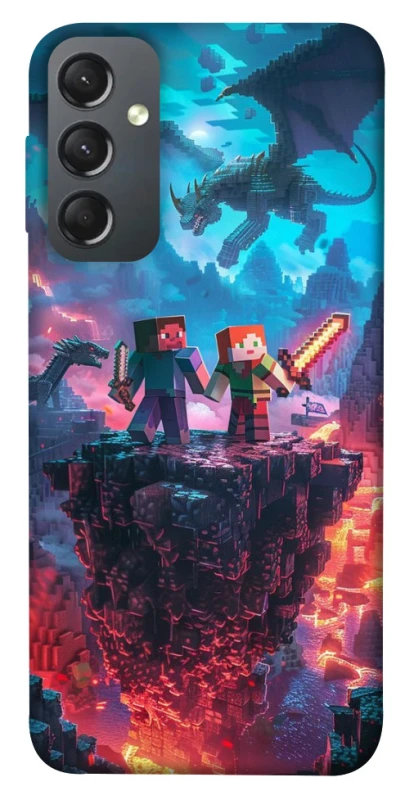 Чохол на Samsung Galaxy A24 4G Minecraft v3 фото 1 з 1