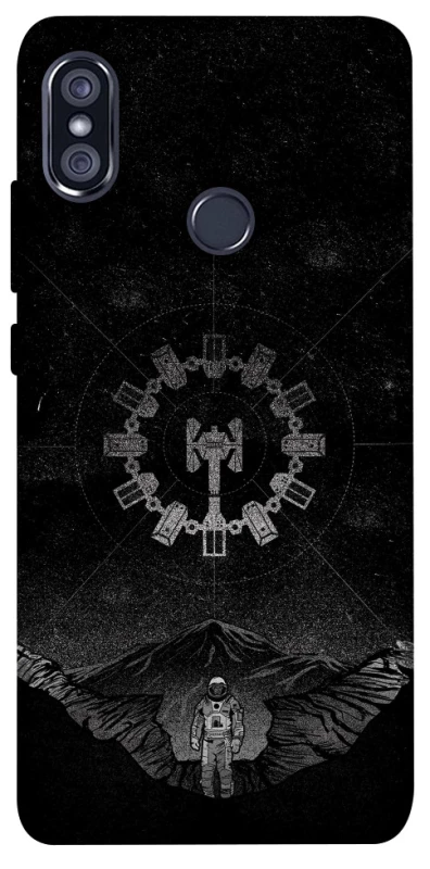 Чехол на Xiaomi Redmi Note 5 Pro / Note 5 (AI Dual Camera) Космическая абстракция фото 1 из 1