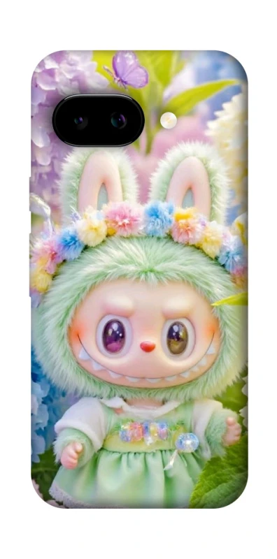 Чехол на Google Pixel 9a Labubu & Flowers ver.2 фото 1 из 1