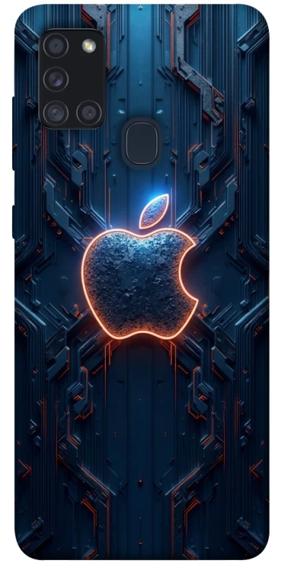 Чохол на Samsung Galaxy A21s Apple logo ver.1 фото 1 з 1