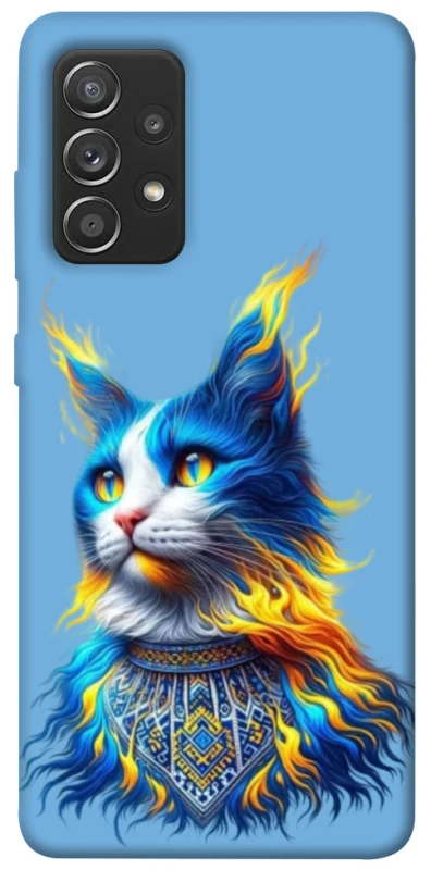 Чохол на Samsung Galaxy A52 4G / A52 5G Кіт патріот фото 1 з 1