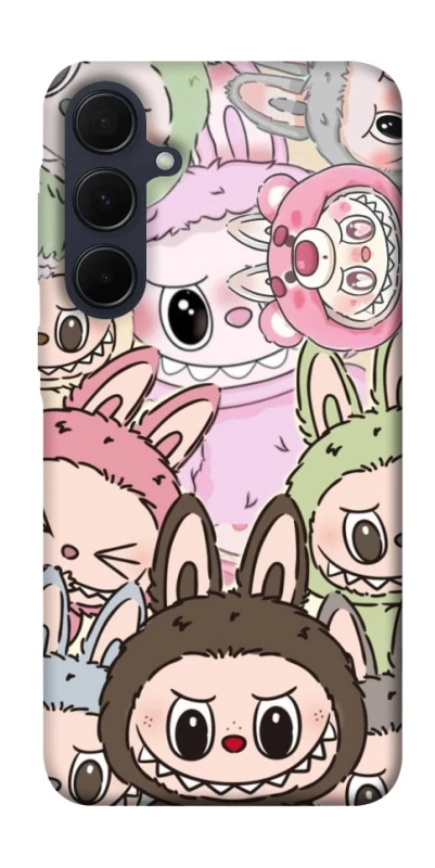 Чохол на Samsung Galaxy A55 All Labubu 3 фото 1 з 1