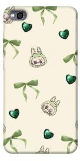 Чохол на Xiaomi Redmi 4a Labubu Green Heart фото 1 з 1