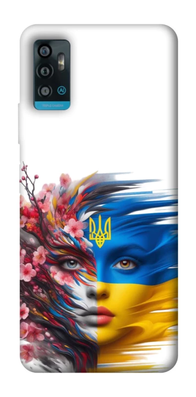 Чохол на ZTE Blade A71 Flowering Ukraine фото 1 з 1