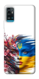 Чохол на ZTE Blade A71 Flowering Ukraine фото 1 з 1