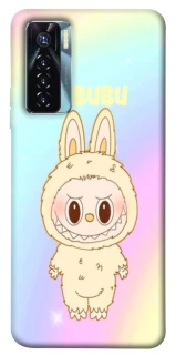 Чехол на TECNO Camon 17 Pro Fluffy Rainbow Labubu фото 1 из 1