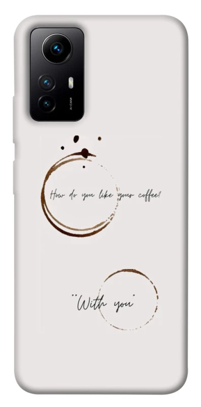Чехол на Xiaomi Redmi Note 12S Coffee with you фото 1 из 1