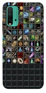 Чехол на Xiaomi Redmi Note 9 4G / Redmi 9 Power Inventory menu ver.2 фото 1 из 1
