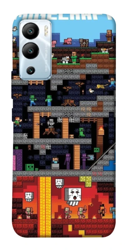 Чохол на Infinix Hot 12i Minecraft фото 1 з 1