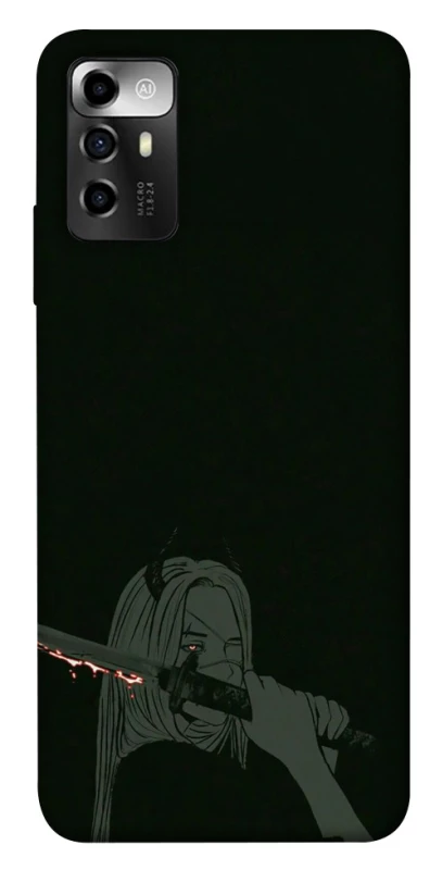 Чехол на ZTE Blade V40 Vita Человек-Бензопила фото 1 из 1