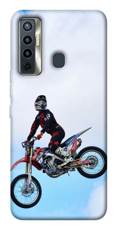 Чохол на TECNO Camon 17 Мотокрос фото 1 з 1