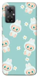 Чехол на Xiaomi Redmi Note 11R Labubu Green фото 1 из 1