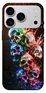 Чехол на Apple iPhone 18 Pro Max Skulls фото 1 из 2