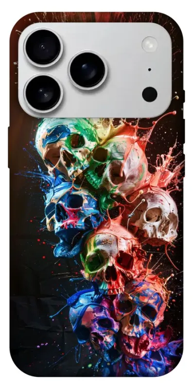 Чехол на Apple iPhone 18 Pro Max Skulls фото 2 из 2