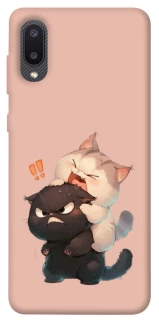 Чохол на Samsung Galaxy A02 Сat and cat фото 1 з 1