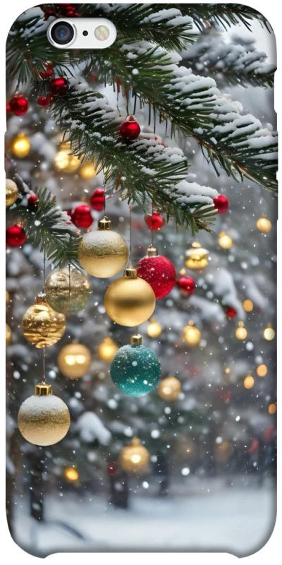 Чохол на Apple iPhone 6/6s plus (5.5") Новорічний v48 фото 1 з 1