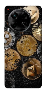 Чохол на TECNO Camon 30 (CL6) Many coins v2 фото 1 з 1