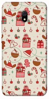 Чохол на Xiaomi Redmi 8a Новорічний v14 фото 1 з 1
