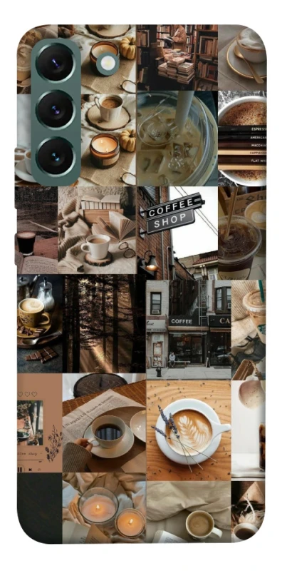 Чохол на Samsung Galaxy S22+ Coffee collage ver.3 фото 1 з 1