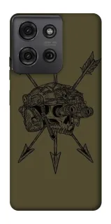 Чехол на Motorola Moto G75 Mil skull фото 1 из 1