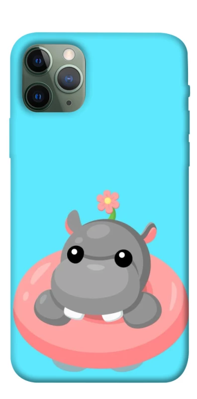 Чехол на Apple iPhone 11 Pro (5.8") Adopt Me Hippo Floatie фото 1 из 1