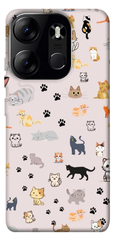 Чохол на Tecno Spark Go 2023 Cat style ver.1 фото 1 з 1