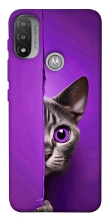 Чохол на Motorola Moto E20 Кіт-підглядач фото 1 з 1