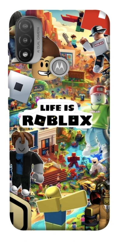 Чохол на Motorola Moto E20 Life is Roblox фото 1 з 1