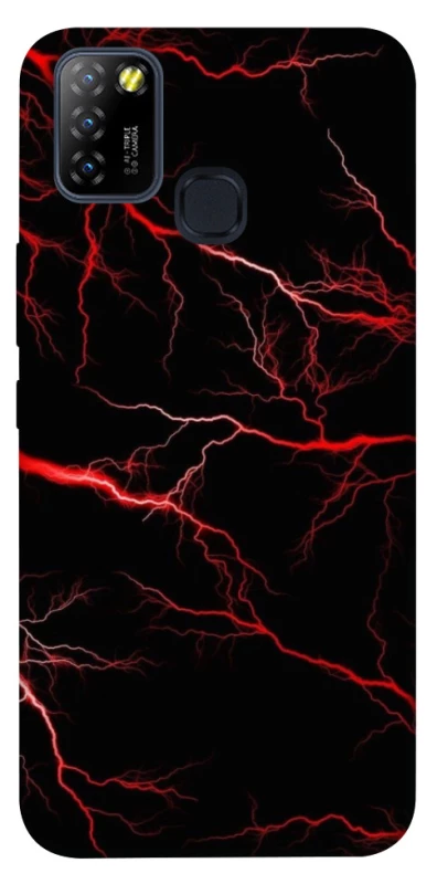 Чохол на Infinix Hot 10 Lite Червона молнія фото 1 з 1