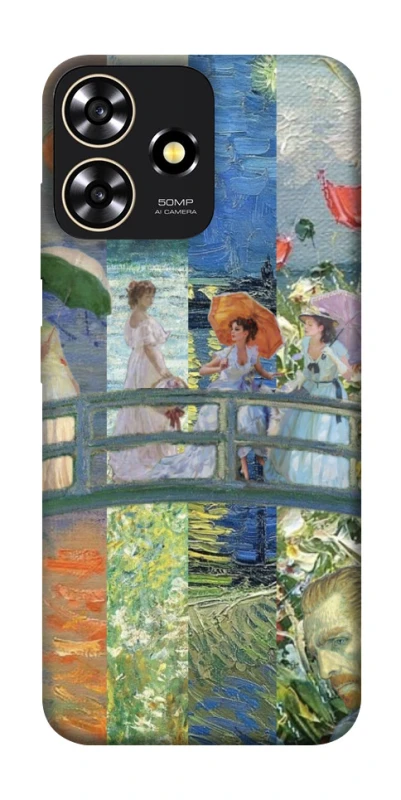 Чохол на ZTE Blade A73 4G Art collage ver.6 фото 1 з 1