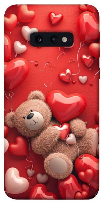Чехол на Samsung Galaxy S10e bear in hearts фото 1 из 1