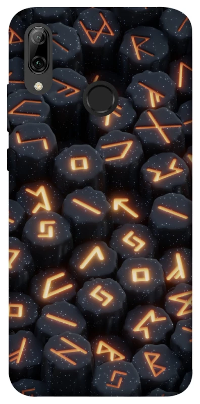 Чохол на Huawei P Smart (2019) Вогняні руни фото 1 з 1