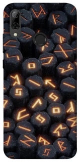 Чехол на Huawei P Smart (2019) Огненые руны фото 1 из 1