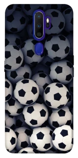 Чехол на Oppo A5 (2020) / Oppo A9 (2020) Футбольные мячи фото 1 из 1