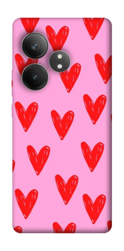Чехол на Realme GT Neo 6 Red hearts 2 фото 1 из 1