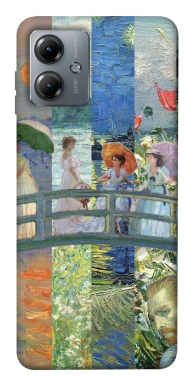 Чохол на Motorola Moto G14 Art collage ver.6 фото 1 з 1