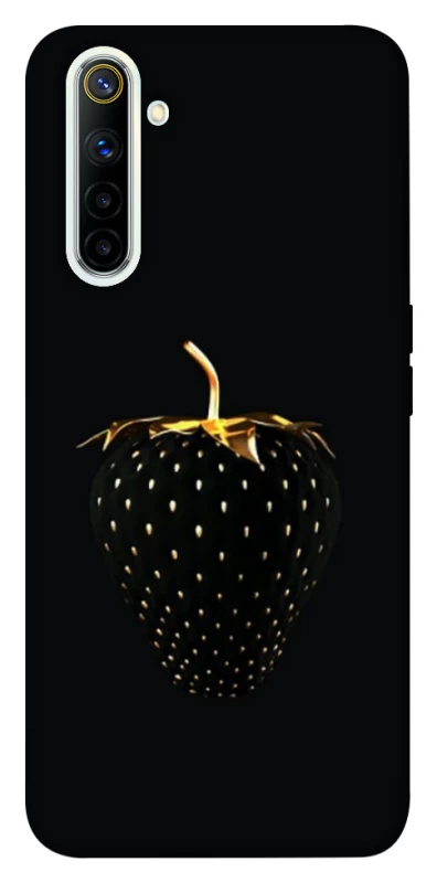 Чохол на Realme 6 Чорна полуниця фото 1 з 1