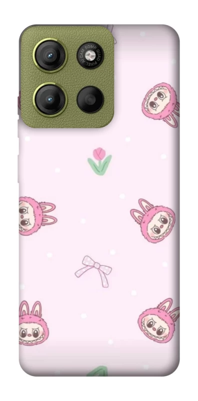 Чехол на Motorola Moto G15 4G Labubu Flower фото 1 из 1