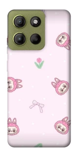 Чохол на Motorola Moto G15 4G Labubu Flower фото 1 з 1