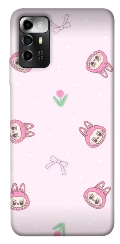 Чохол на ZTE Blade V40 Vita Labubu Flower фото 1 з 1