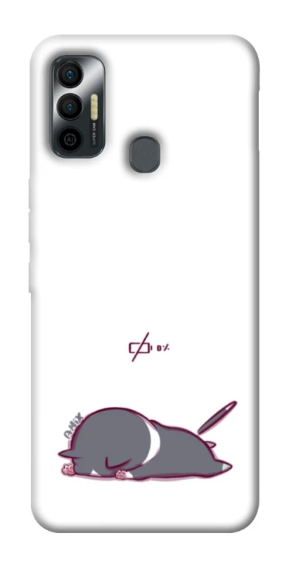 Чохол на TECNO Spark 7 The battery is dead фото 1 з 1