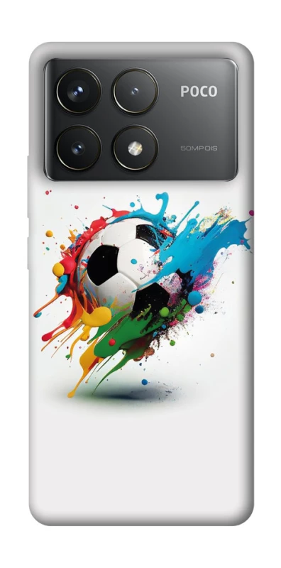 Чохол на Xiaomi Poco F6 Pro Football Ball ver3 фото 1 з 1