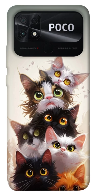 Чохол на Xiaomi Poco C40 Сat eyes фото 1 з 1